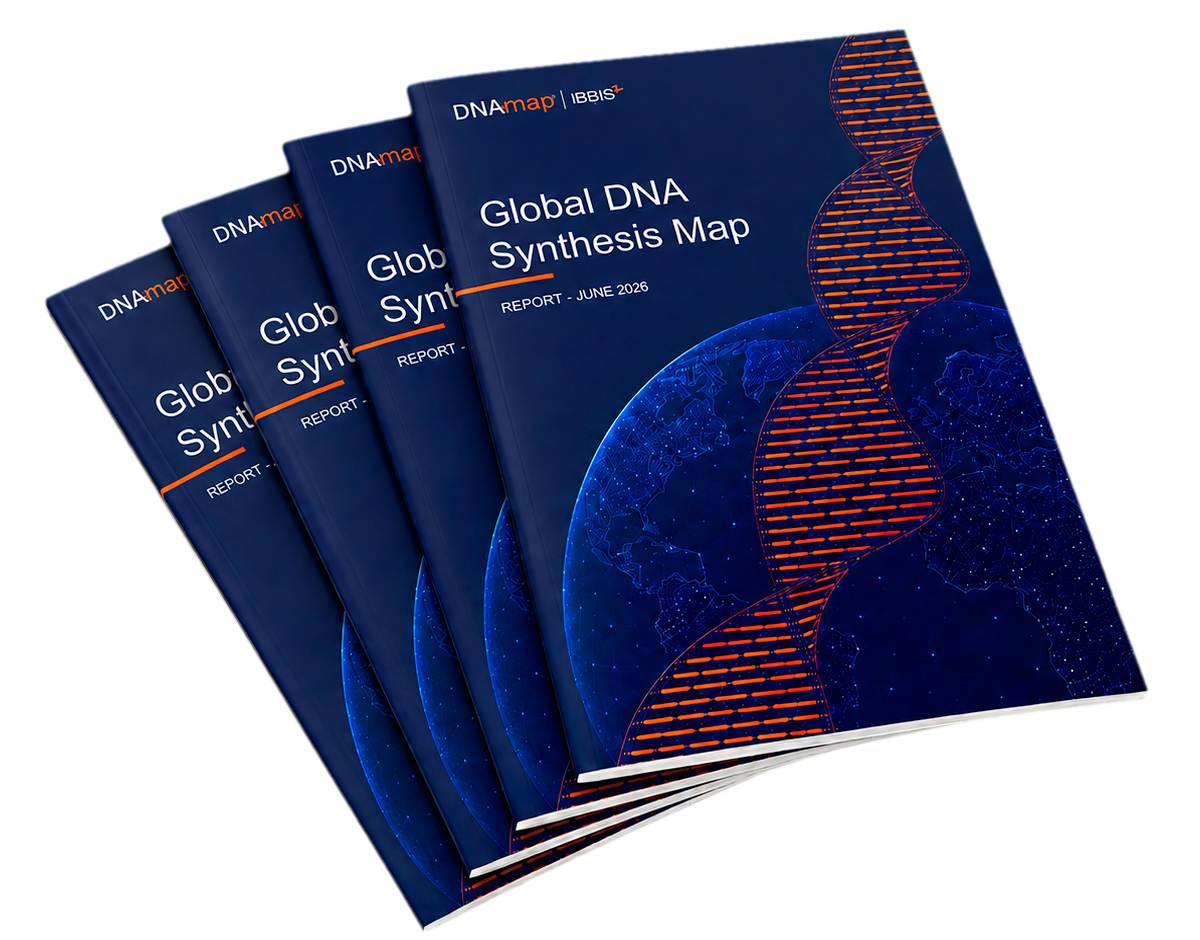 Synthesis Map Sources Global DNA Synthesis Map